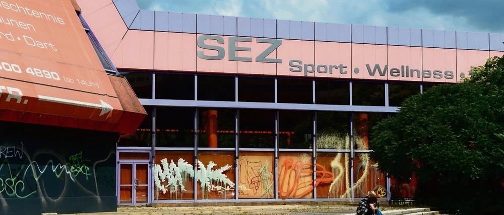 Das Sport- und Erholungszentrum SEZ verfällt langsam.