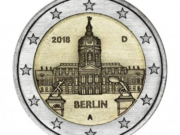 "Berlin" statt "Schloss Charlottenburg" auf der neuen Zwei-Euro-Münze