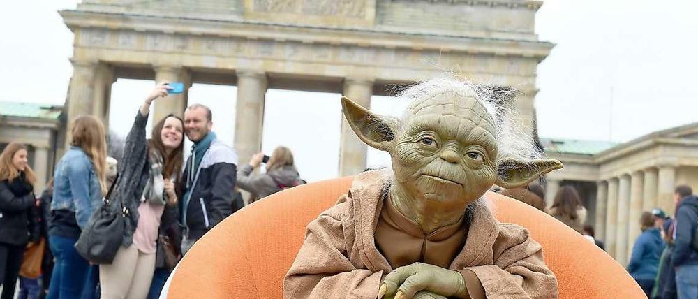 Yoda-Stunde. Der Jedi-Meister sitzt bald bei Madame Tussauds.