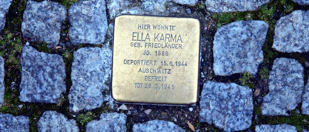 Ella Karmer wurde im Juni 1944 sie nach Auschwitz deportiert. 