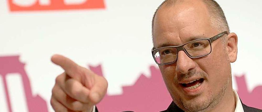 Der Berliner SPD-Chef Jan Stöß.