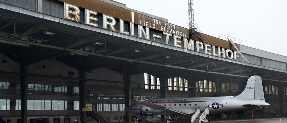 Der ehemaligen Zentralflughafen Berlin Tempelhof. 
