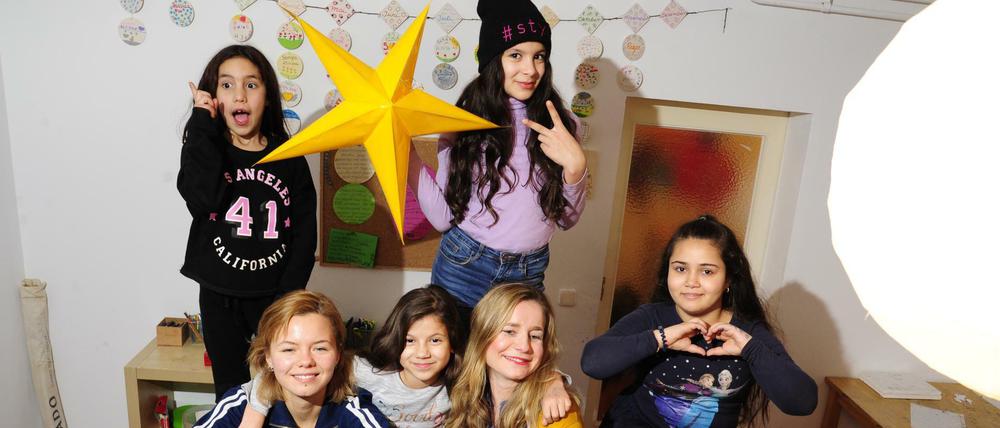 Der "Mädchenladen" in Kreuzberg war im vergangenen Jahr bei der Spendenaktion mit dem traditionellen gelben Stern mit dabei. 