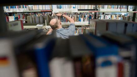 Am Rande der Kapazitäten. Die Amerika-Gedenkbibliothek hat mehr Besucher als Leseplätze.