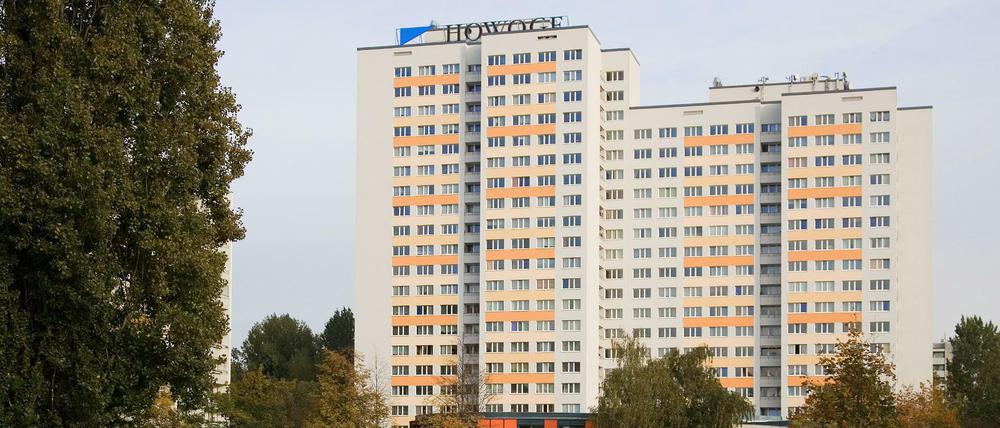 Hochhäuser der landeseigenen Howoge in Berlin-Lichtenberg.