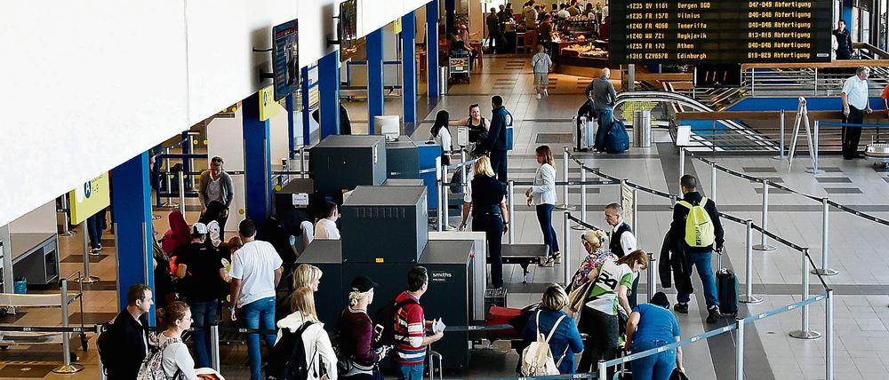 Am Flughafen Schönefeld gab es im Januar einen Zuwachs bei den Passagierzahlen um 26,5 Prozent. 