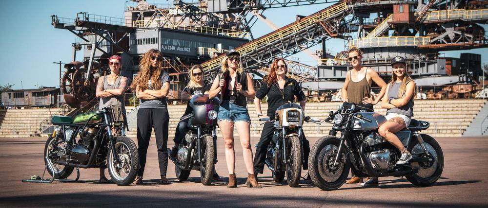 Im vergangenen Jahr fuhren 450 Frauen mit ihren Motorrädern zum europaweiten Petrolettes-Treffen in die „Stadt aus Eisen“ nach Gräfenhainichen.
