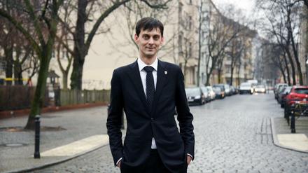 Der neue Bürgermeister von Neukölln, Martin Hikel (SPD)