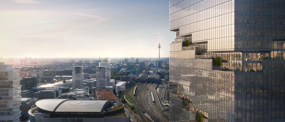 Für diese Planung wurde vom Bezirk Friedrichshain-Kreuzberg bereits Baurecht erteilt. Nun soll es widerrufen werden.