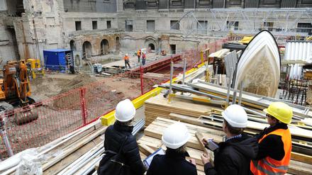 Auf 475 Millionen Euro geklettert, sind die Kosten für den ersten Abschnitt der Sanierung vom Pergamonmuseum.