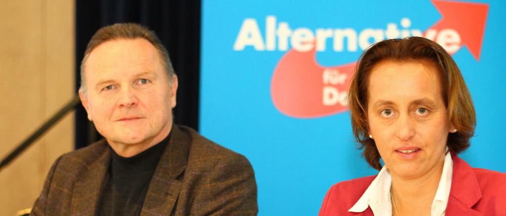 Zwei Chefs. Georg Pazderski und Beatrix von Storch sind Landesvorsitzende der Berliner AfD.