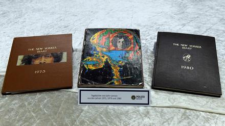 Die Tagebücher von John Lennon wurden im Jahr 2017 von der Polizei in einem Berliner Auktionshaus sichergestellt.