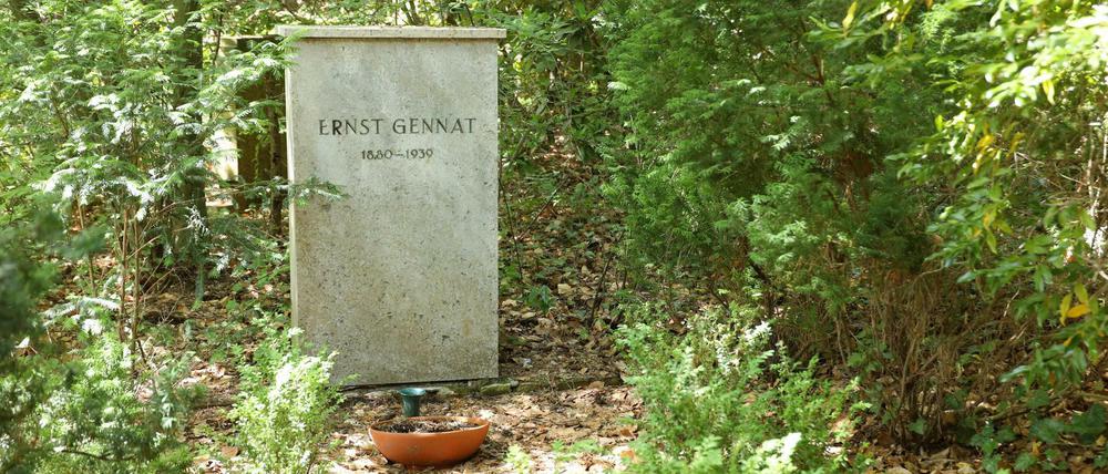 Ruhestätte einer Legende. Ernst Gennat liegt auf dem Südwestkirchhof in Stahnsdorf begraben. 