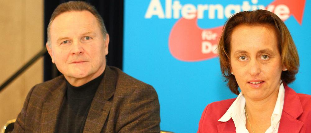 Im Januar wurden Georg Pazderski und Beatrix von Storch zu neuen Landesparteivorsitzenden der AfD Berlin gewählt