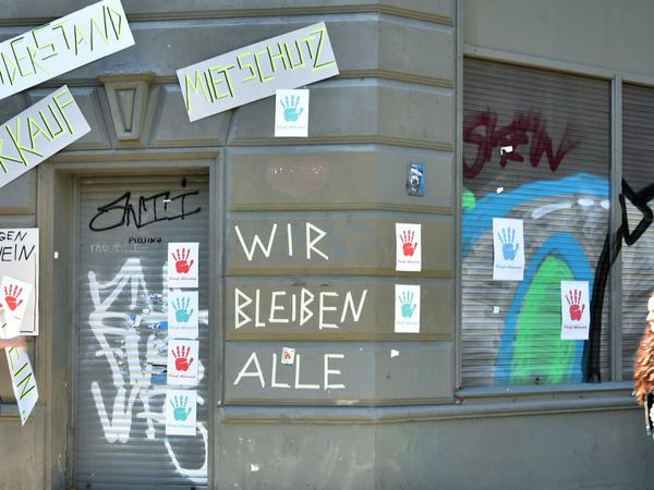 Schon im September wurde in Berlin-Kreuzberg gegen den Verkauf von Wohnungen an Heimstaden protestiert.  