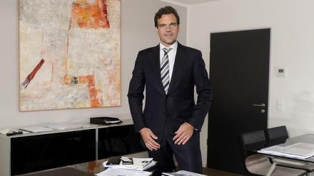 Christoph Gröner präsentiert sich als erfolgreicher Unternehmer, der auch das Allgemeinwohl im Blick hat. 