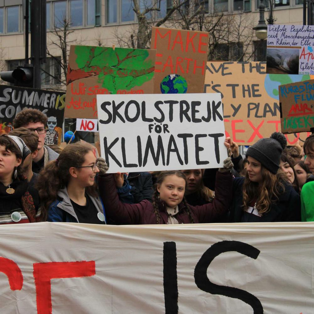 Stockholm: Tausende protestieren mit Greta Thunberg bei Fridays for Future