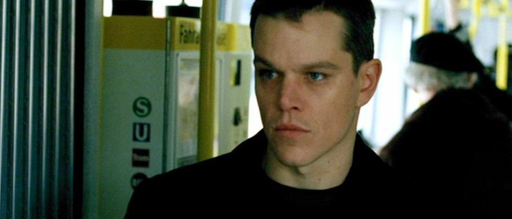 Matt Damon nutzt in "Die Bourne Verschwörung" die Berliner Straßenbahn.