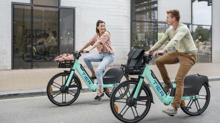 Neue E-Bikes des Anbieters Tier sind ab nun auch in Berlin im Einsatz.