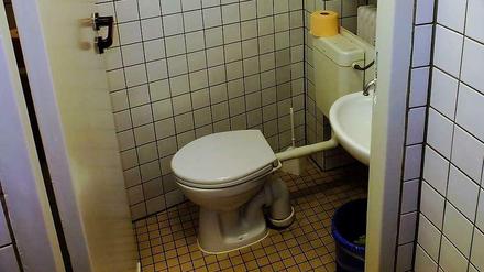 Sanierung nötig. Die Toiletten sind häufig veraltet. 