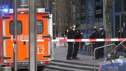 Im Berliner Sony-Center starb am Samstag ein 24 Jahre alter Mann in einem Aufenthaltsraum