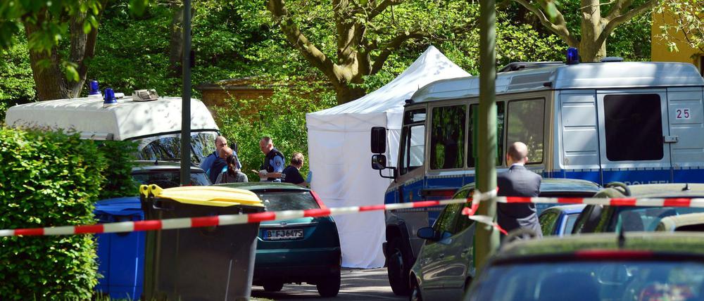 Tatort Britz: Hier wurde im Mai 2017 ein 43-Jähriger getötet.
