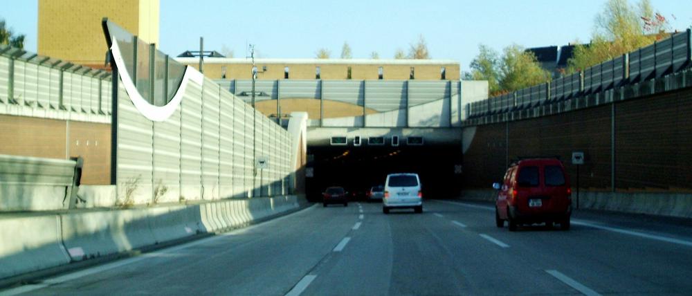Der Britzer Tunnel in Neukölln.