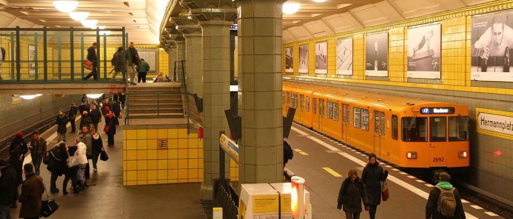 Die U 7 ist die längste U-Bahn-Linie der Stadt