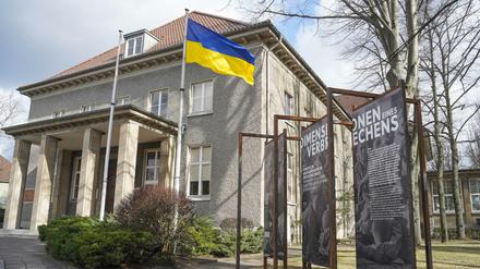 Nach dem Angriff Russlands auf die Ukraine im Februar hatte das Museum Berlin die ukrainische Flagge gehisst.