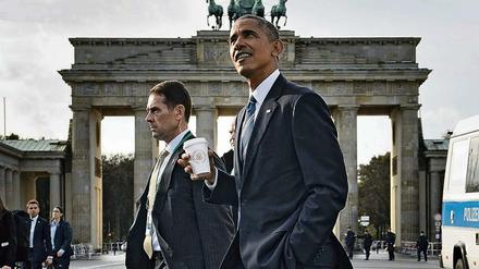 Barack Obama bei seinem Berlin-Besuch im November 2016.