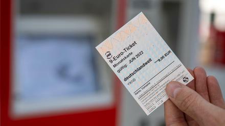 Mehr als 200.000 Neun-Euro-Tickets wurden bislang in Berlin verkauft.