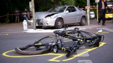 Gefährliches Pflaster. In Berlin gab es in diesem Jahr schon neun getötete Radfahrer.