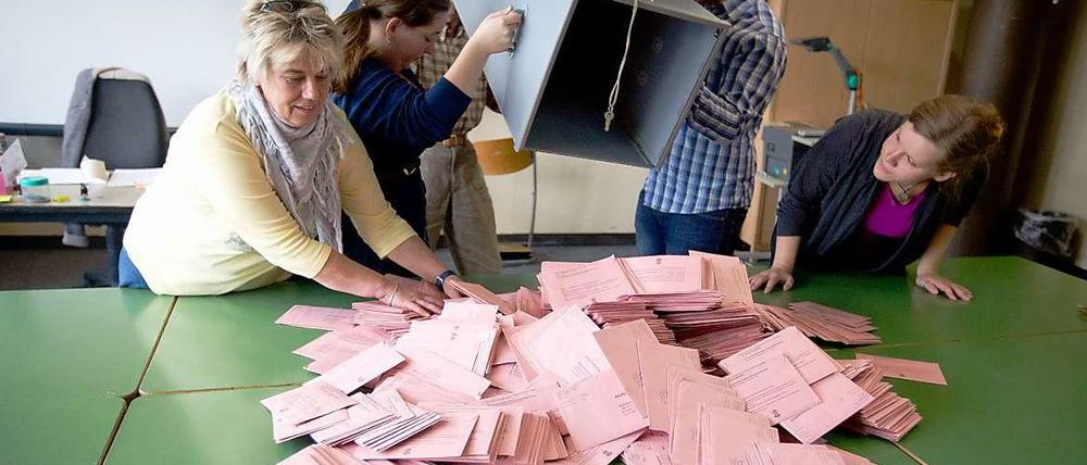 Viele Berliner haben beim Volksentscheid sogar per Briefwahl abgestimmt. Am Ende waren es nicht genug.