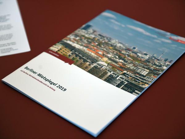 Der Berliner Mietspiegel wird alle zwei Jahre veröffentlicht. 