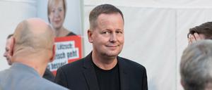 Auch den Volksentscheid „Deutsche Wohnen &amp; Co. enteignen“ will die Partei von Klaus Lederer umsetzen.