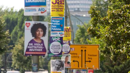 Berliner Wahlkampf in vollem Gange