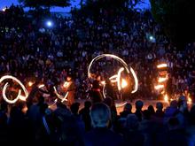 Bagger statt Jubiläum: Das traditionelle Walpurgisnacht-Fest im Berliner Mauerpark fällt dieses Jahr aus
