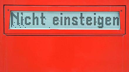 Nichts geht mehr: Der Warnstreik der GDL wird das S-Bahn-System und den Regionalbahnverkehr in Berlin lahmlegen. 