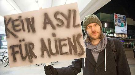 Moritz Trautner will nicht, dass Aliens uns die Arbeitsplätze wegnehmen.