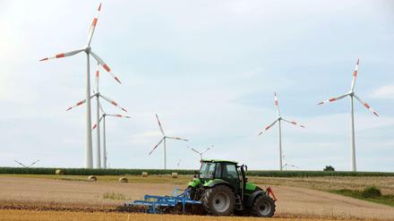 Windräder im Berliner Umland sollen den Öko-Strom für das geplante Stadtwerk liefern.