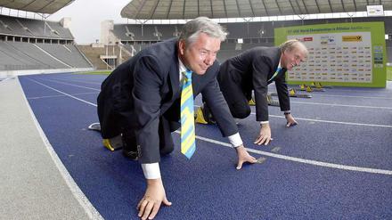 Die Leichtathletik-WM fand 2009 bereits in Berlin statt. Klaus Wowereit sieht die Stadt immer für Olympia bereit.