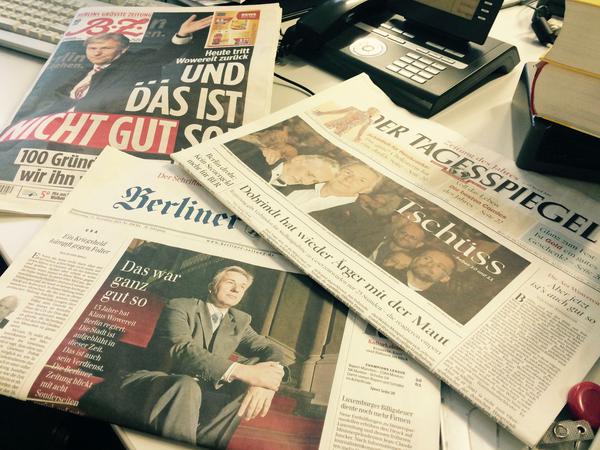 Gut so, ganz gut so, nicht gut so? Die Zeitungen in Berlin sind sich nicht so ganz einig. 