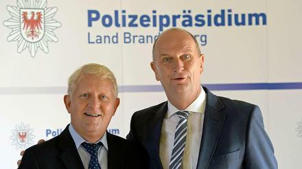 Getrennte Wege. Ministerpräsident Dietmar Woidke (rechts) und der vorübergehende Staatssekretär Arne Feuring, hier auf einem Archivfoto.