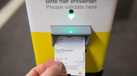 Immer teurer. Die Fahrpreise im Verkehrsverbund Berlin-Brandenburg, zu dem BVG und S-Bahn gehören, steigen weiter.