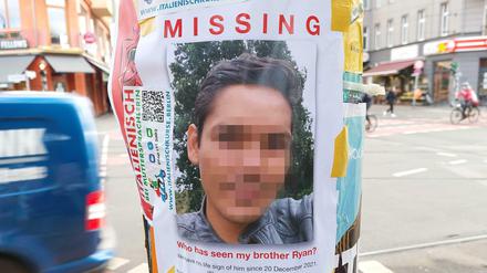 Ryan M. verschwand am 20. Dezember 2021.