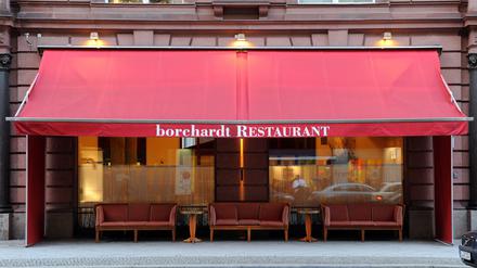 Das Restaurant Borchardt in der Französischen Straße in Mitte ist ein beliebter Promi-Treffpunkt.