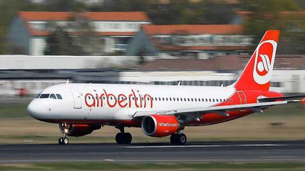 Eine Boeing 737 von Air Berlin sollte angeblich entführt werden.