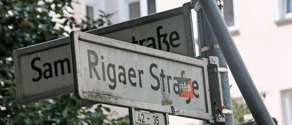 Die Rigaer Straße kommt nicht zur Ruhe.