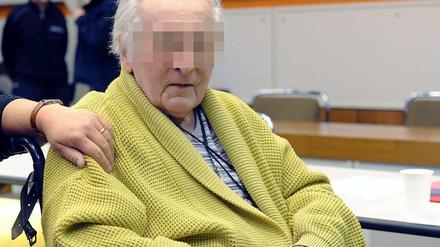 Berlins ältester Angeklagter vor Gericht.