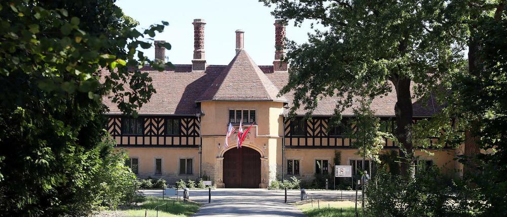 Das Schloss Cecilienhof in Potsdam.